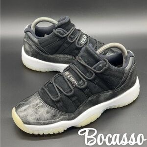 Air Jordan 11 Retro Low Barons 528895-010 Sz 5y